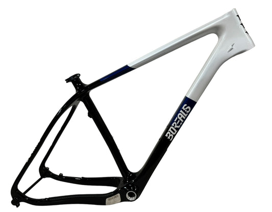 Crestone (Carbon) -  NEW Frame Only Size XL White Blue & Black