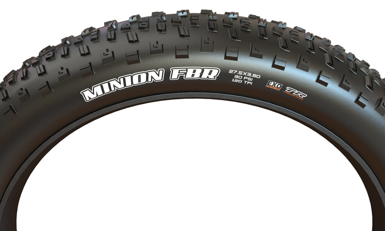 Maxxis Minion FBF/FBR 27.5x3.8" 120 TPI Fat Bike Tire Set (Front & Rear)