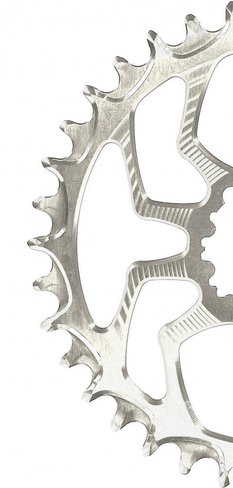 Chainring - Alugear Oval  32T, Silver